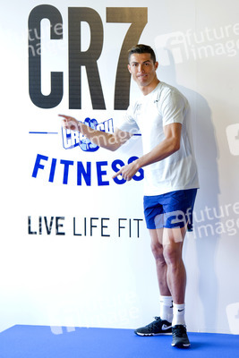 Cristiano Ronaldo präsentiert CR7 Crunch Fitness in Madrid