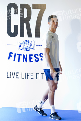 Cristiano Ronaldo präsentiert CR7 Crunch Fitness in Madrid