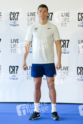 Cristiano Ronaldo präsentiert CR7 Crunch Fitness in Madrid