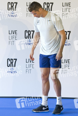 Cristiano Ronaldo präsentiert CR7 Crunch Fitness in Madrid