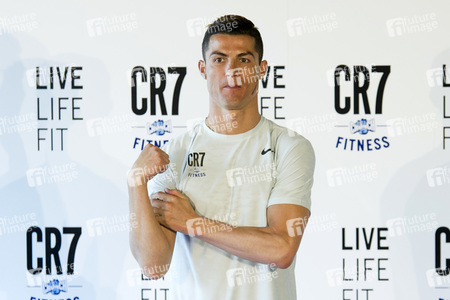 Cristiano Ronaldo präsentiert CR7 Crunch Fitness in Madrid