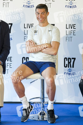 Cristiano Ronaldo präsentiert CR7 Crunch Fitness in Madrid