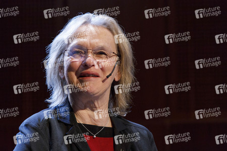 Otto Jägersberg und Elke Heidenreich auf der lit.Cologne 2017 in Köln