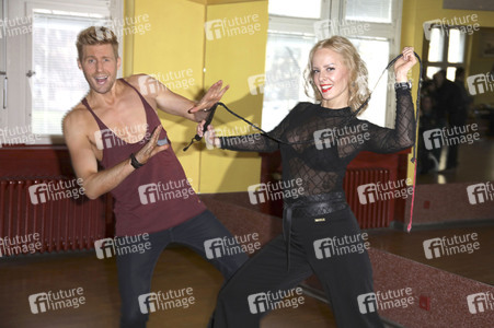 Maximilian Arland trainiert für 'Let's Dance' in Berlin