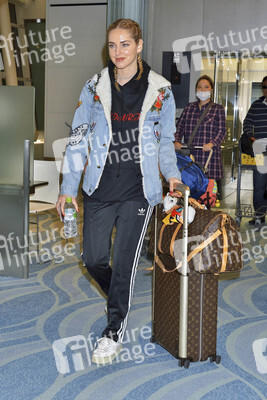 Ankunft von Chiara Ferragni in Tokio
