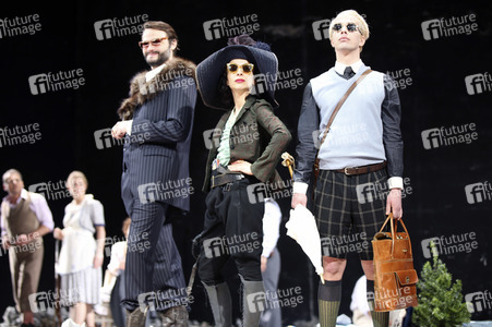Theaterprobe 'Galapagos' in Wien