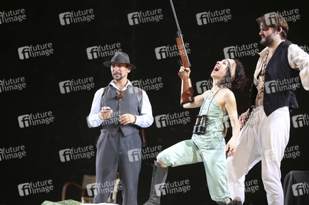 Theaterprobe 'Galapagos' in Wien