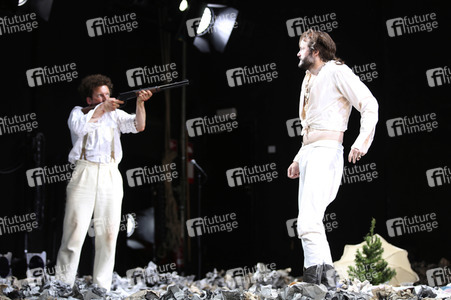 Theaterprobe 'Galapagos' in Wien