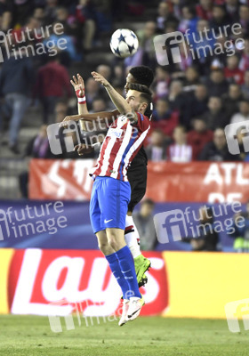 UEFA Champions League Match Atlético Madrid vs. Bayer 04 Leverkusen in Madrid