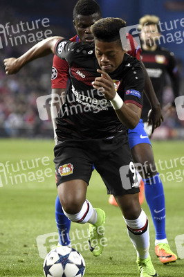 UEFA Champions League Match Atlético Madrid vs. Bayer 04 Leverkusen in Madrid