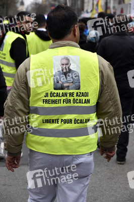 Kurden-Demonstration in Frankfurt