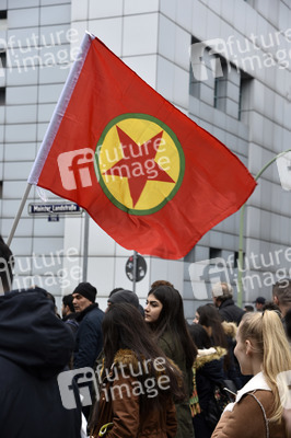Kurden-Demonstration in Frankfurt