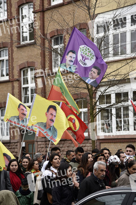 Kurden-Demonstration in Frankfurt
