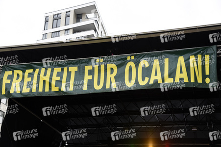 Kurden-Demonstration in Frankfurt