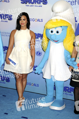 Präsentation der 'Small Smurfs Big Goal' Kampagne in New York