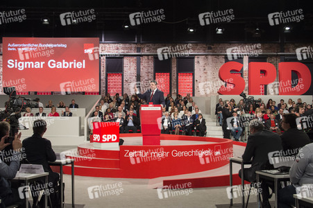 Außerordentlicher Bundesparteitag 2017 der SPD in Berlin