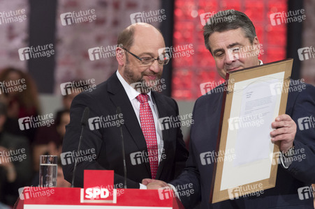 Außerordentlicher Bundesparteitag 2017 der SPD in Berlin