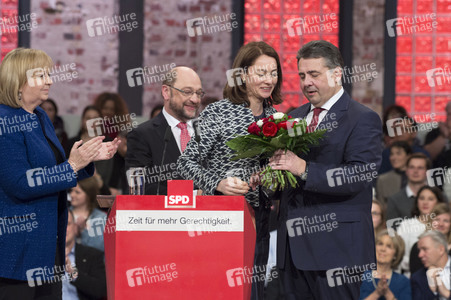 Außerordentlicher Bundesparteitag 2017 der SPD in Berlin