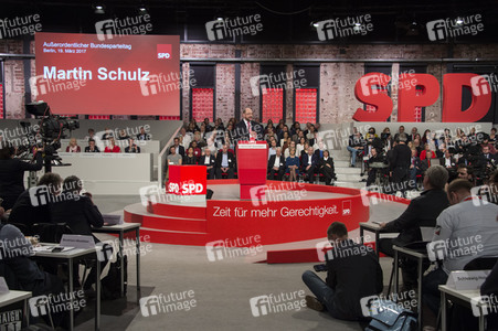 Außerordentlicher Bundesparteitag 2017 der SPD in Berlin