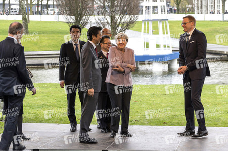 CeBIT Rundgang der Bundeskanzlerin Merkel in Hannover