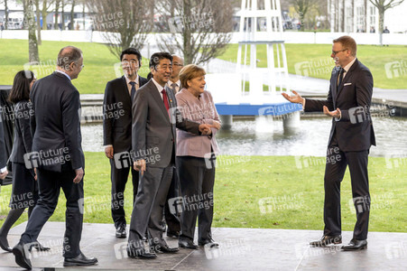 CeBIT Rundgang der Bundeskanzlerin Merkel in Hannover