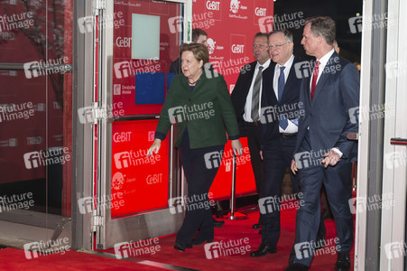 Eröffnung der CeBIT 2017 in Hannover