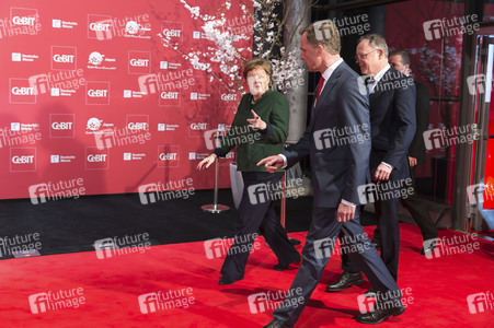 Eröffnung der CeBIT 2017 in Hannover