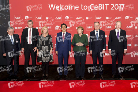 Eröffnung der CeBIT 2017 in Hannover