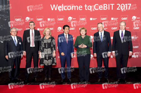 Eröffnung der CeBIT 2017 in Hannover