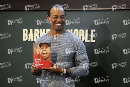 Signierstunde von Tiger Woods in New York