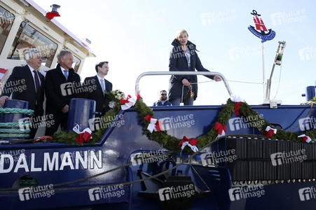 Schiffstaufen in Hamburg
