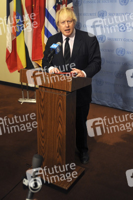 Boris Johnson bei den Vereinten Nationen in New York