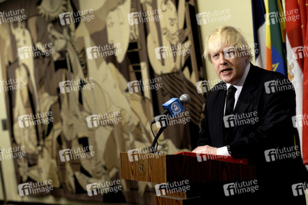 Boris Johnson bei den Vereinten Nationen in New York