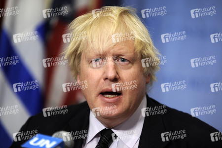 Boris Johnson bei den Vereinten Nationen in New York