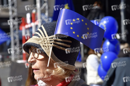 'Pulse of Europe' Kundgebung in Frankfurt