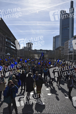 'Pulse of Europe' Kundgebung in Frankfurt