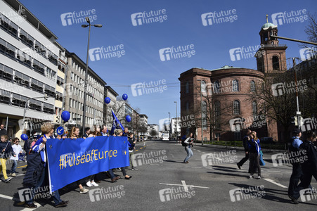 'Pulse of Europe' Kundgebung in Frankfurt