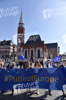 'Pulse of Europe' Kundgebung in Frankfurt