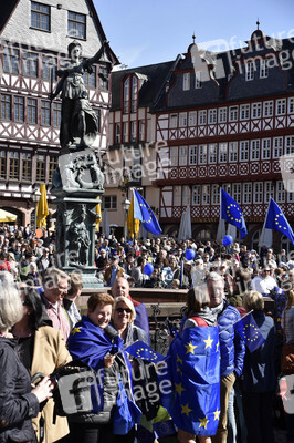 'Pulse of Europe' Kundgebung in Frankfurt