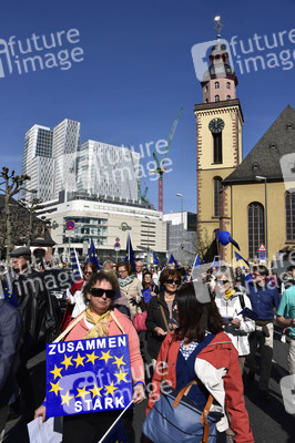 'Pulse of Europe' Kundgebung in Frankfurt