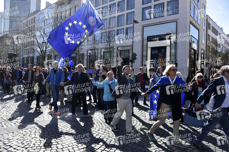 'Pulse of Europe' Kundgebung in Frankfurt