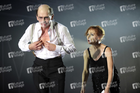 Theaterprobe, 'Lenya Story - Ein Liebeslied' in Wien