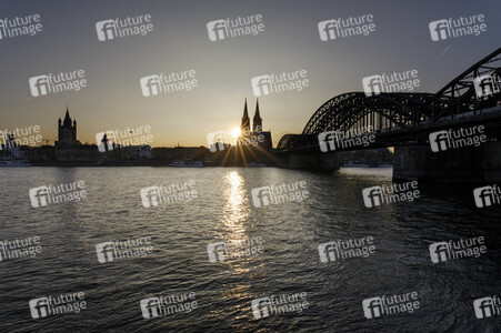 Am Rheinboulevard in Köln