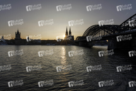 Am Rheinboulevard in Köln
