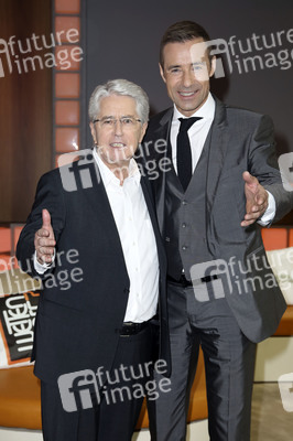 Fototermin bei der TV Überraschungsshow zum 75. Geburtstag von Frank Elstner in Berlin