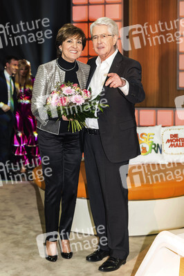 Fototermin bei der TV Überraschungsshow zum 75. Geburtstag von Frank Elstner in Berlin