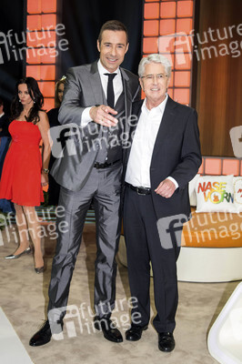 Fototermin bei der TV Überraschungsshow zum 75. Geburtstag von Frank Elstner in Berlin