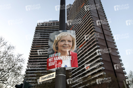 NRW-Wahlplakate in Köln