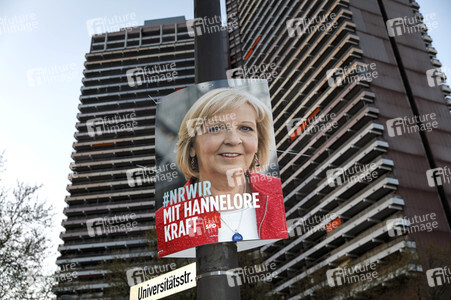 NRW-Wahlplakate in Köln