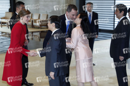 Offizieller Besuch des spanischen Königspaares in Tokio